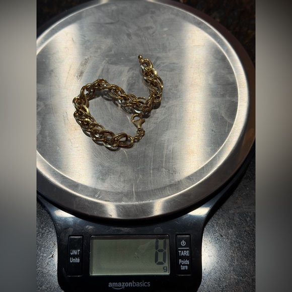 Ross-Simons Double Oval link bracelet in 18k Gold, 7 inch - Picture 9 of 9